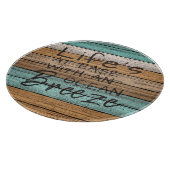 かわいい海岸のBeachy夏の引用文の芸術 カッティングボード (角)