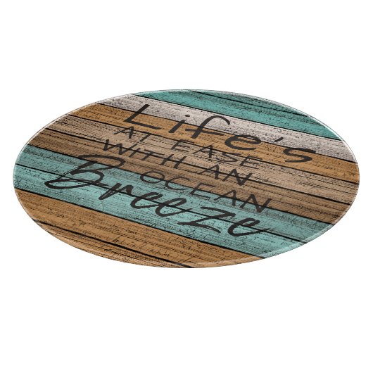 かわいい海岸のBeachy夏の引用文の芸術 カッティングボード (角)