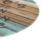 かわいい海岸のBeachy夏の引用文の芸術 カッティングボード (角)