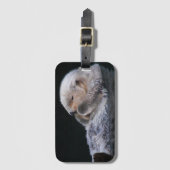 かわいい海水浴場 ラゲッジタグ (正面縦)