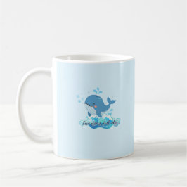 かわいい海洋クジラマグ コーヒーマグカップ