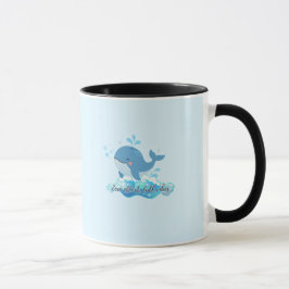 かわいい海洋クジラマグ マグカップ