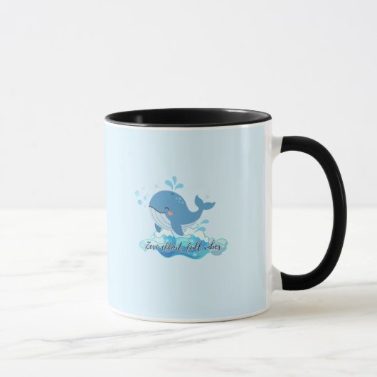 かわいい海洋クジラマグ マグカップ (右)