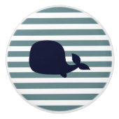 かわいい海洋動物の航海のな海の子供部屋の装飾 セラミックノブ (正面)