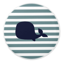 かわいい海洋動物の航海のな海の子供部屋の装飾 セラミックノブ