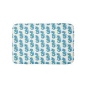 かわいい海洋生物 - タツノオトシゴ バスマット (正面)