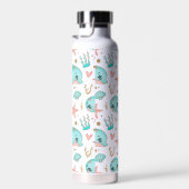 かわいい海獣パターカッコいいン名前をカスタムする ウォーターボトル (右面)