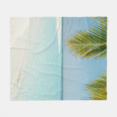 かわいい海獣 フリースブランケット (正面(横))