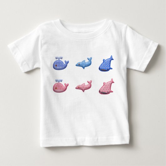かわいい海獣 ベビーTシャツ (正面)