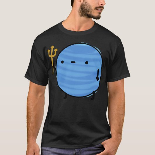 かわいい海王星 Tシャツ (正面)
