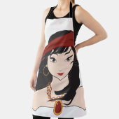 かわいい海賊の女 エプロン (インサイチュ)
