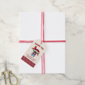 かわいい海賊の子供の誕生日パーティーの景品 ギフトタグ (より糸付き)