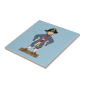 かわいい海賊の少年 タイル (側面)