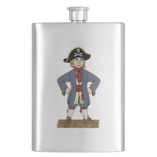 かわいい海賊の少年 フラスク