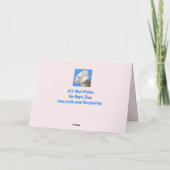 かわいい海賊の犬、元気 カード (裏面)