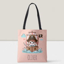 かわいい海賊の船乗りキャプテン・キッド&船