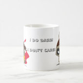 かわいい海賊アライグマの日本製アニメのマンガのキャラクタのマグ モーフィングマグカップ (中央)