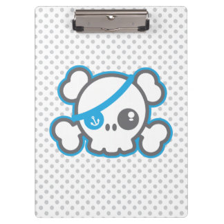 かわいい海賊スカルクリップボード クリップボード