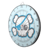 かわいい海賊スカルダーツボード ダーツボード (正面右)