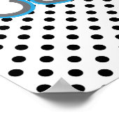 かわいい海賊スカルポスタープリント ポスター (角)