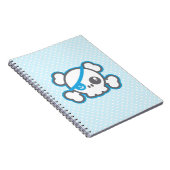 かわいい海賊スカル手帳 ノートブック (右側)