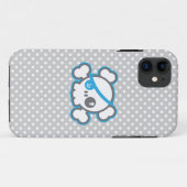 かわいい海賊スカルiPhoneケース Case-Mate iPhoneケース (裏面(横))