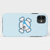 かわいい海賊スカルiPhoneケース Case-Mate iPhoneケース (裏面(横))