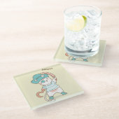 かわいい海賊ネコ ガラスコースター (アングル)