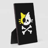 かわいい海賊ネコ フォトプラーク (側面)