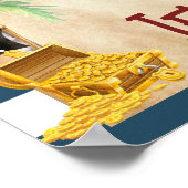 かわいい海賊パーティーへようこそ ポスター (角)