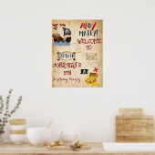 かわいい海賊パーティーへようこそ ポスター (キッチン)