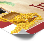 かわいい海賊パーティーへようこそ ポスター (角)