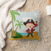 かわいい海賊 クッション (ブランケット)