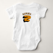 かわいい海賊 ベビーボディスーツ (裏面)