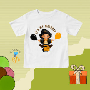かわいい海賊 ベビーTシャツ