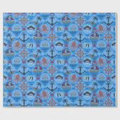 かわいい海賊 ラッピングペーパー (フラット)