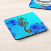 かわいい海馬の海産動物の贈り物 コースター (左側)