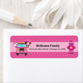 かわいい消防士 ラベル (インサイチュ)