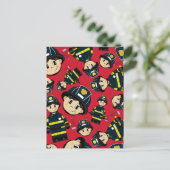 かわいい消防用はがき ポストカード (スタンド正面)