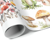 かわいい淡水の彩るウッドランドあらゆる年齢層 ラッピングペーパー (ロールコーナー)