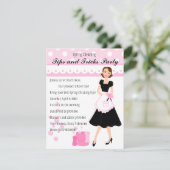 かわいい清潔 出欠カード (スタンド正面)