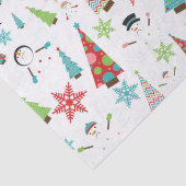 かわいい溶ける雪だるまファンキークリスマスツリー 薄葉紙 (詳細)
