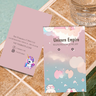 かわいい滑らかなユニコーンガーリーのカラーイヤーホルダー 名刺