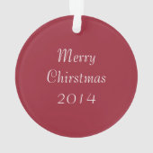 かわいい滑らかな銀アグイギニアブタとデイジー オーナメント (裏面)