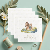 かわいい漁師のダービーの赤ちゃんシャワー