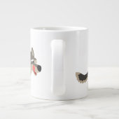 かわいい漫画おなかをすかせた狼ジャンボマグ ジャンボコーヒーマグカップ (裏面)