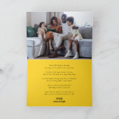 かわいい漫画おもしろいハッピーファミリーラブバレンタイン シーズンカード (内部)