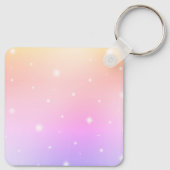 かわいい漫画かわいいキティキャットハッピーバースデー キーホルダー (裏面)