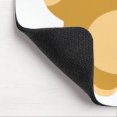 かわいい漫画かわいいクマの口 マウスパッド (コーナー)