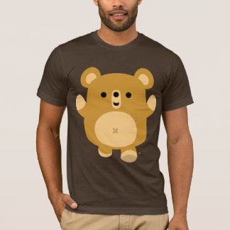 かわいい漫画かわいいクマのTシャツ Tシャツ